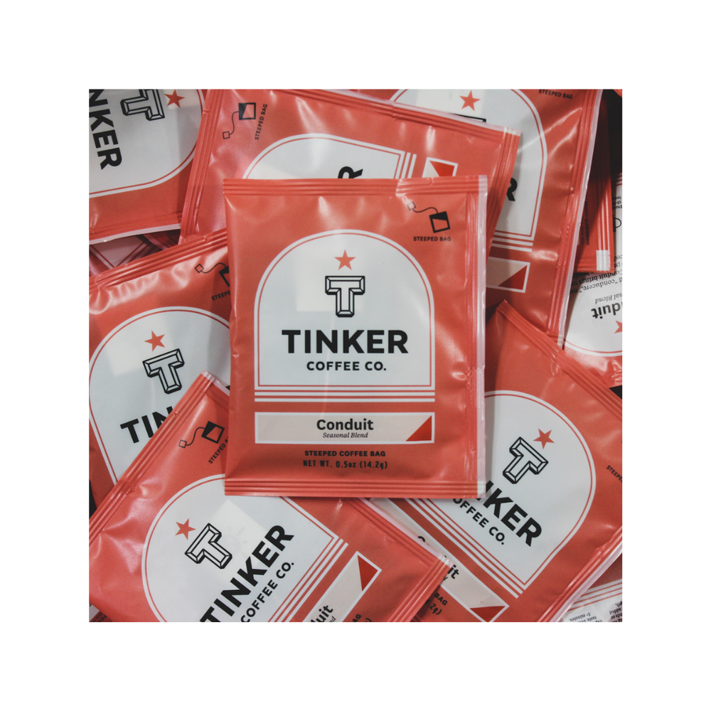 Tinker x Steeped Coffee Packs